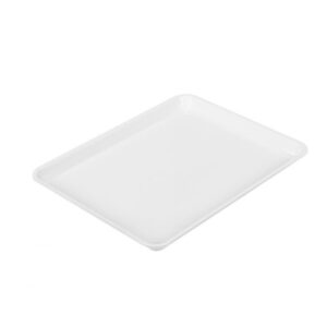 Kínáló tálca fehér 32,5x52,5 cm